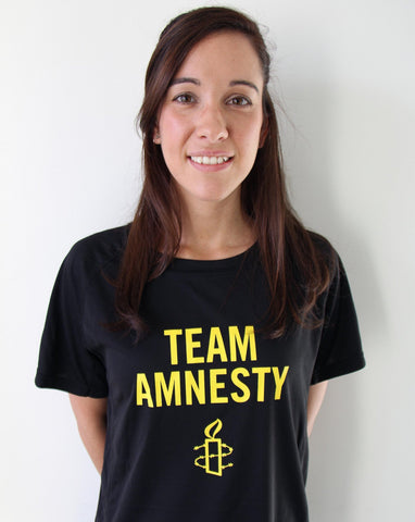 Team Amnesty Technical  Sports T-shirt