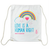 Amnesty Drawstring Tote Bag